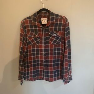 Iron and resin flannel shirt